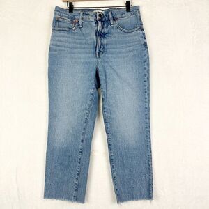Madewell The Perfect Vintage Jean Cropped Size 30 High Rise